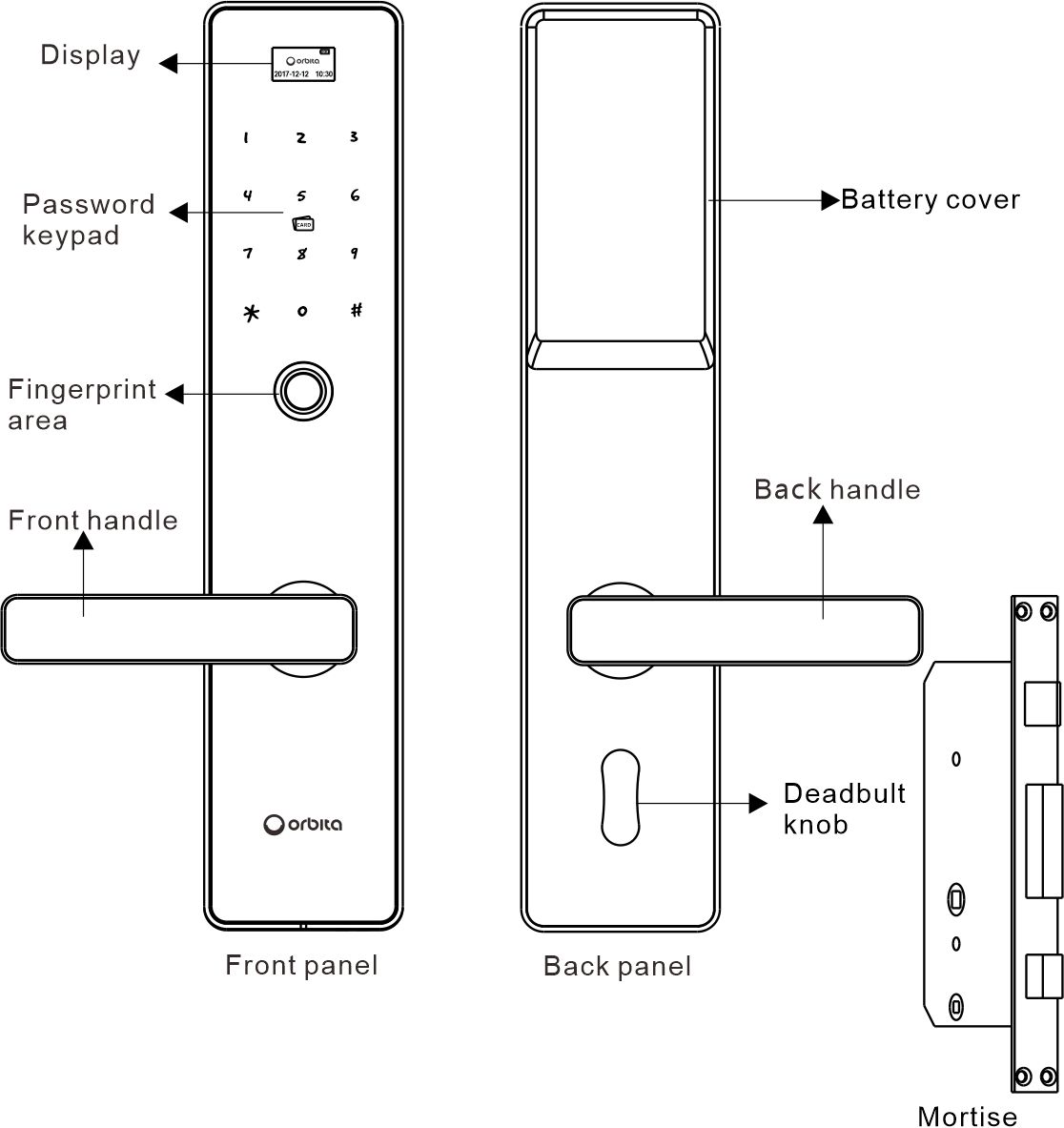 8010 smart lock size